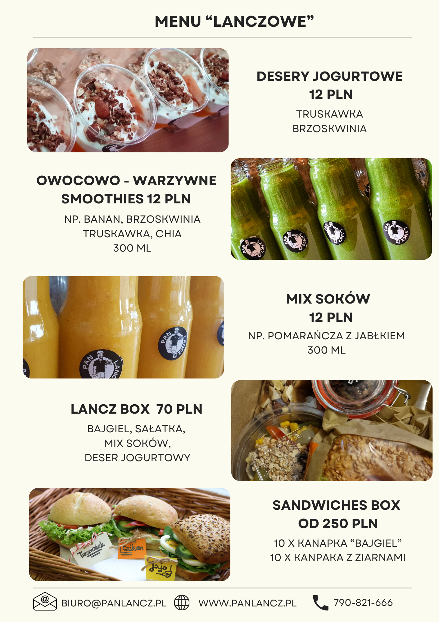 menu lanczowe 042026